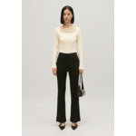 Pantalon tailleur noir