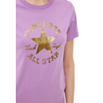 Chuck Patch Metallic Tee Black