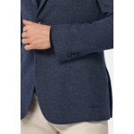 Veste Structurée en Coton Jersey