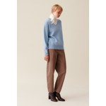 Pull cachemire broderie CP