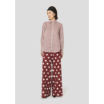Chemise Clarisse-Bordeaux en Coton