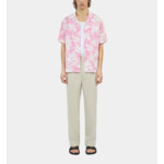 Chemise Imprimée Manches Courtes Homme