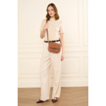 Sac besace A rabat avec fermoir Paris Ily