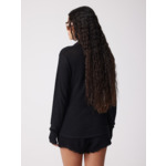 Chemise lin Milia NOIR