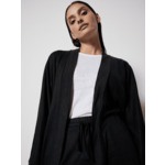 Gilet lin manches longues Reva EBENE