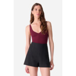 Short Huchet En Cuir Lisse