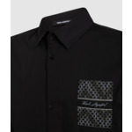 K-CHEVRON DETAIL POPLIN SHIRT