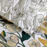 Olivier Desforges - Housse de couette en satin de coton lavé, Mr Khan