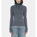 Pull En Cachemire Gris Femme