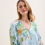 Laurence Tavernier - Chemise de nuit courte en satin de viscose, Panorama