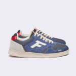 Baskets basses bleues & grises