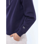 Pull col camionneur en jersey de coton