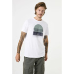 Men T-shirt White