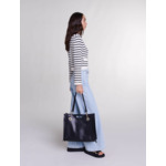 Cardigan en maille à rayures