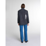 Manteau court en laine