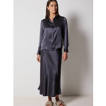 Chemise Soie Juny CARBONE_