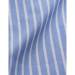 Chemise ajustée rayée bleue