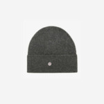 Bonnet en laine gris anthracite