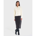Veste Vailly Ecru en Laine