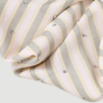 Chouchou strassé à rayures