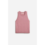 Débardeur Désirée Coton ajouré et fleurs brodées