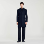 Manteau en drap de laine