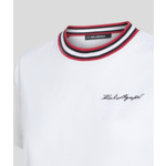 RIB NECK SIGNATURE T-SHIRT