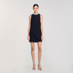 Robe courte strassée