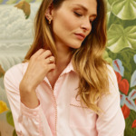 Laurence Tavernier - Chemise de nuit en satin, Essentiel Uni