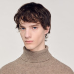 Pull col roulé laine et cachemire