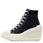 Chuck 70 De Luxe Wedge Hi Black/Black