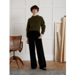 PANTALON LARGE VELOURS