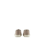 Snk vache suède+nylon-taupe