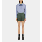 Short Tailleur Kaki Femme