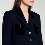 Veste courte en tweed