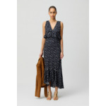 Robe longue volantée