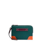 Escapade de Lancel - Pochette Zippee S Avec Dragonne - VERT AMAZONE
