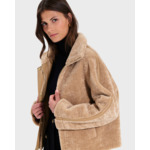 Manteau Miamia Camel en Polyester