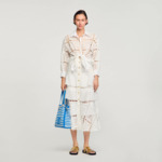 Chemise en broderie anglaise