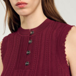 Pull court sans manches