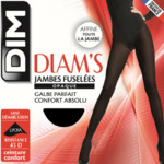 Collant noir Diam's jambes fuselées 45D