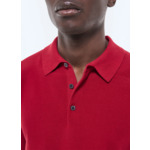 Polo en coton et cachemire