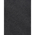 Chemise florian col français avec deux poches en flanelle de coton unie gris