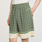 Bermuda fluide à imprimé