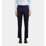 Pantalon De Costume Bleu Marine En Laine Homme