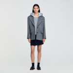 Veste à capuche amovible