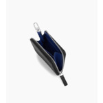Porte monnaie zip en L Augustin en cuir grainé