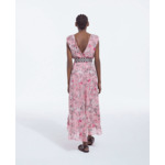 Robe Longue Sans Manche Col V Dans Le Dos Femme