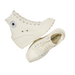 Chuck 70 De Luxe Wedge Hi Egret/Black