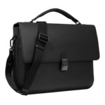 COME DE LANCEL - SERVIETTE EXTENSIBLE 15’6 - Noir